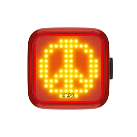 Feu arrière vélo à LED - Visibilité renforcée en circulation - KNOG