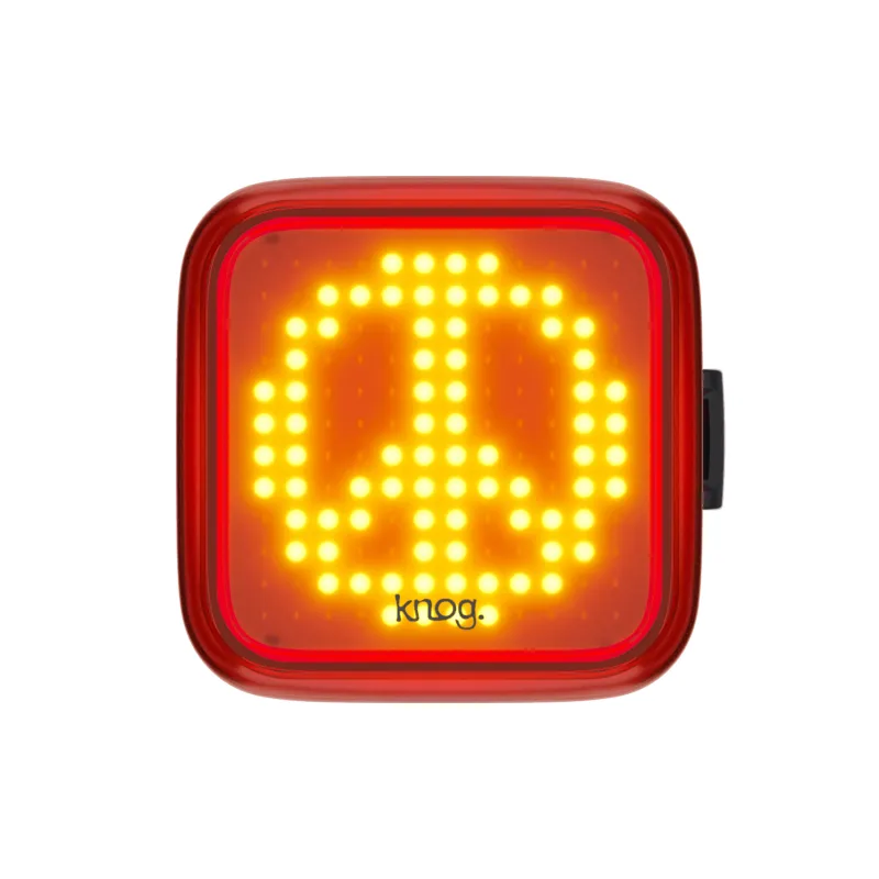 Feu arrière vélo à LED - Visibilité renforcée en circulation - KNOG