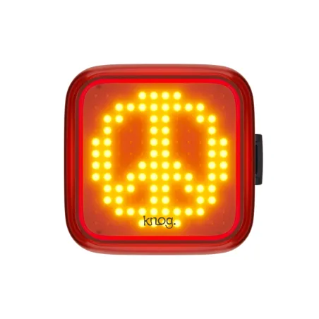 Feu arrière vélo à LED - Visibilité renforcée en circulation - KNOG