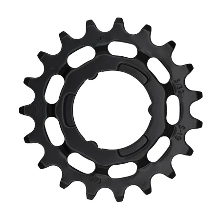 Pignon fin de vélo 19 dents - Compatible transmission Shimano - KMC