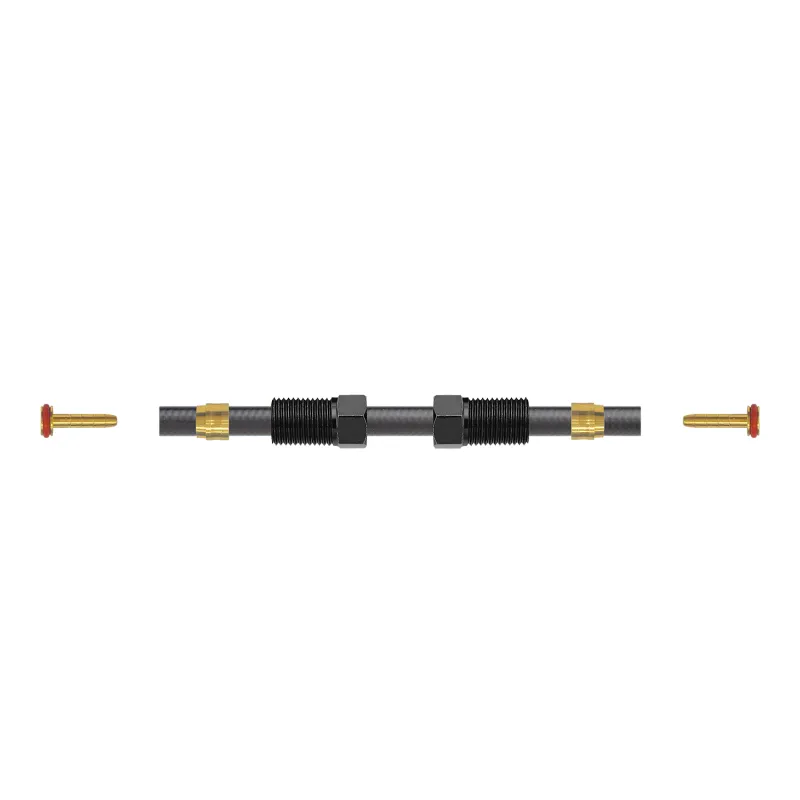 Adaptateur durite hydraulique Tektro/TRP droit - Compatibilité freinage vélo - JAGWIRE