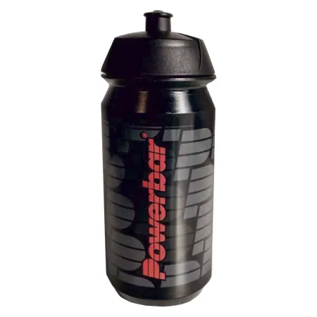 Bidon vélo noir 0,50L - Hydratation legere pendant l'effort - POWERBAR