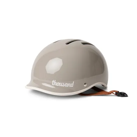 Casque vélo urbain taille M gris - Protection certifiée design moderne - THOUSAND