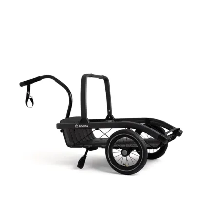 Porte-bagages haut velo noir - Compatible siege enfant Venture - HAMAX
