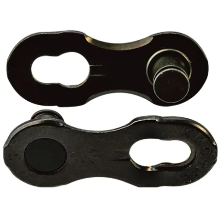 Attache rapide de chaîne vélo 12 vitesses revêtement DLC noir - Résistance élevée - KMC