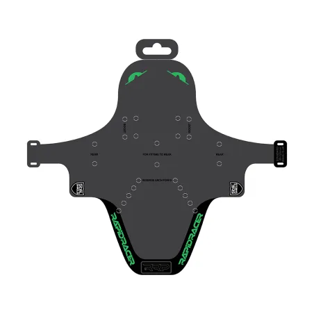 Protection de cadre vélo enduro vert standard - Anti-eclats renforce VTT descente - RRP