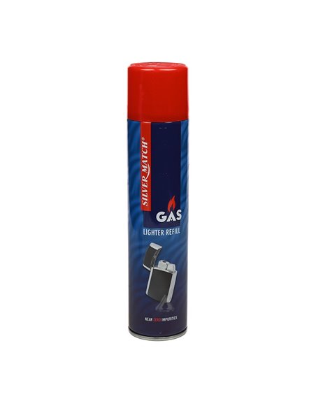 Cartouche De Recharge De Gaz Pour Briquets300ml Silver Match - Equipe Ton camping-car - 9120074450264