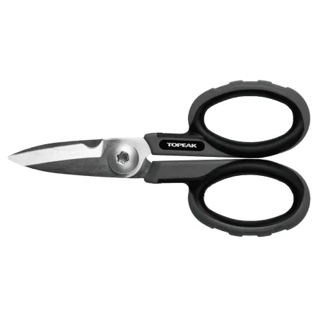 Ciseaux électricien pour câbles vélo 5,5 pouces - Coupe nette et précise - TOPEAK