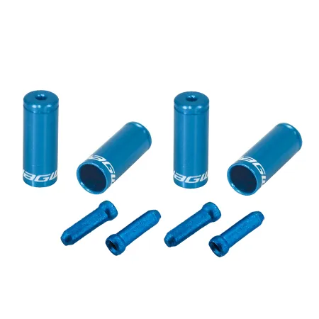 Recharge d'embouts combinés frein et dérailleur - Coloris bleu - JAGWIRE