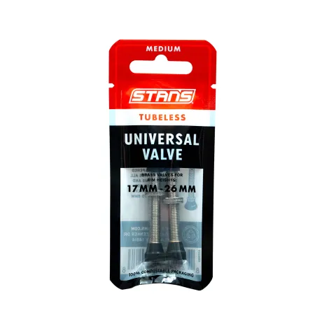 Valves tubeless universelles laiton moyennes - Résistance et durabilité - STANS