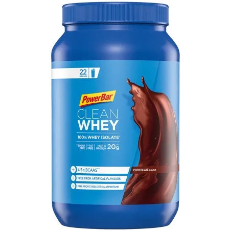Proteine whey isolat pur chocolat pour cycliste - Recuperation musculaire premium - POWERBAR