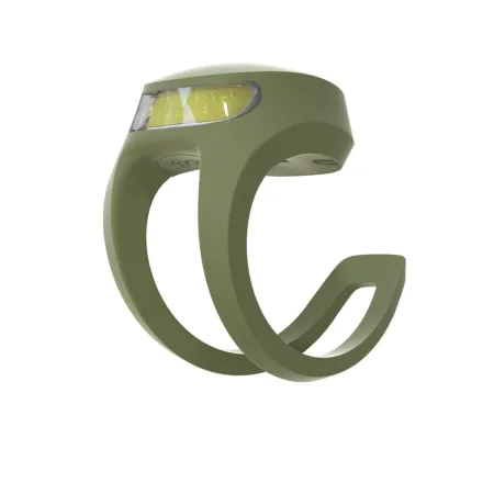 Feu avant de vélo compact rechargeable USB - Visibilité urbaine légère - KNOG