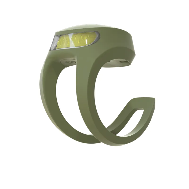 Feu avant de vélo compact rechargeable USB - Visibilité urbaine légère - KNOG
