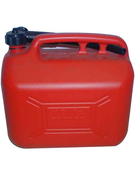 Jerrican hydrocarbure 10 litres normes UN:3H1/Y/150/08 - Equipe Ton camping-car