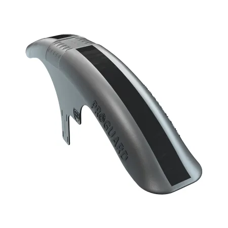 Protection de cadre vélo avant noir uni - Format standard anti-eclats discret - RRP
