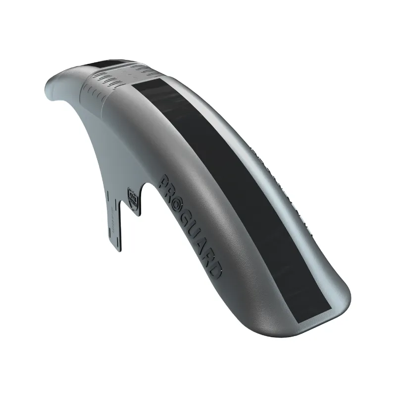 Protection de cadre vélo avant noir uni - Format standard anti-eclats discret - RRP