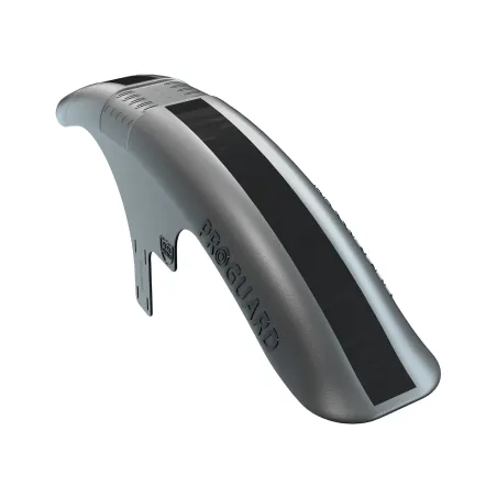 Protection de cadre vélo avant noir uni - Format standard anti-eclats discret - RRP