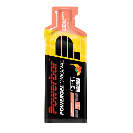 Gel energetique cyclisme fraise banane - Coup de boost rapide boite de 24 - POWERBAR