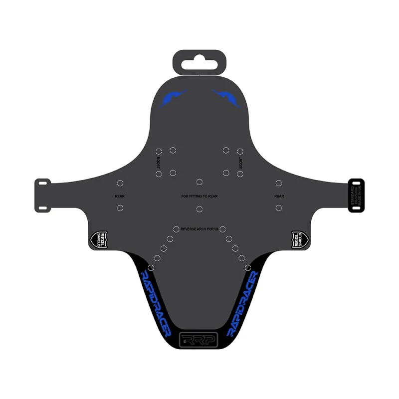 Protection de cadre vélo enduro bleu standard - Anti-eclats renforce VTT descente - RRP
