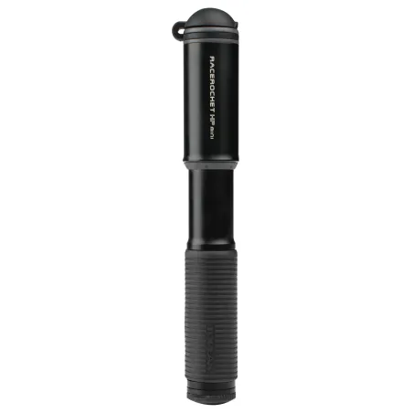 Mini-pompe vélo haute pression coloris noir - Gonflage rapide et efficace - TOPEAK