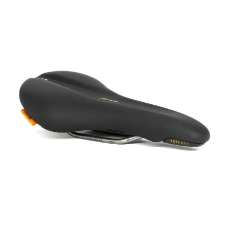 Selle vélo tout chemin confort noir - Position de conduite sportive - SELLE ROYAL
