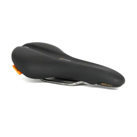 Selle vélo tout chemin confort noir - Position de conduite sportive - SELLE ROYAL
