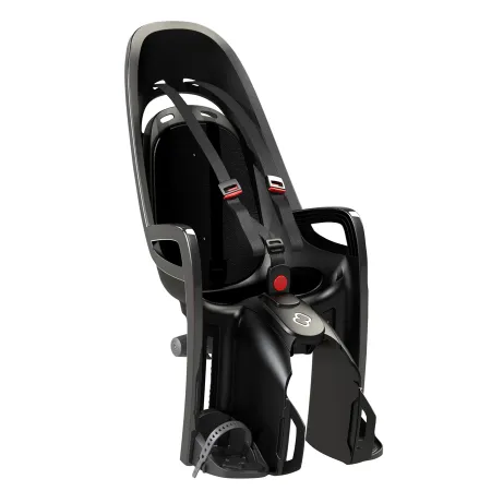 Siège vélo enfant avec adaptateur porte-bagages - Installation facile et sécurisée - HAMAX