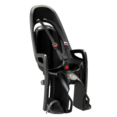 Siège vélo enfant avec adaptateur porte-bagages - Installation facile et sécurisée - HAMAX