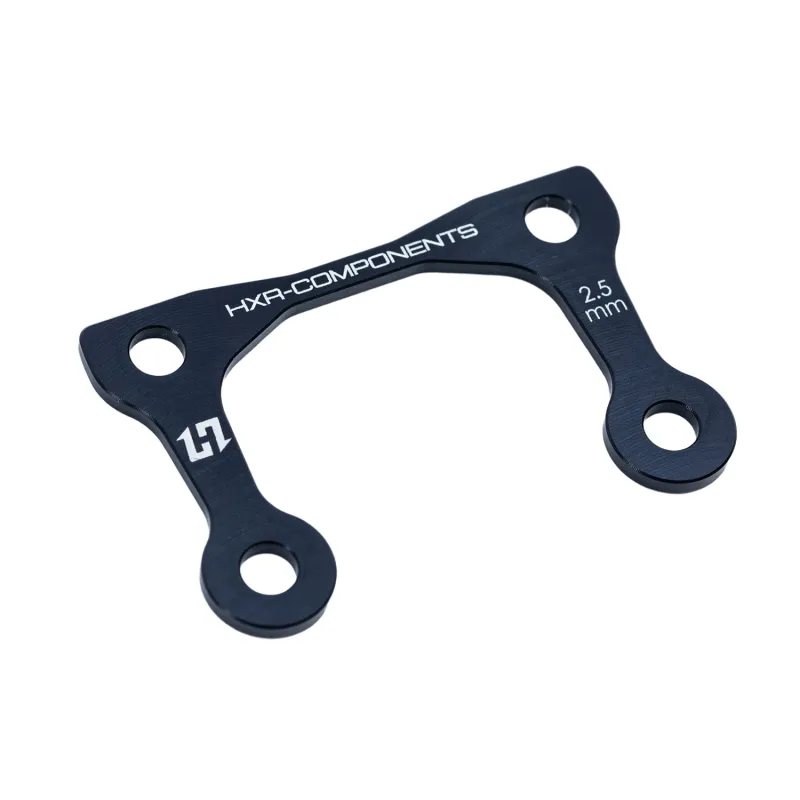 Entretoise plateau DirectMount descente 2,5mm noire - Reglage chaine precis - HXR COMPONENTS