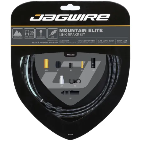 Kit de frein vélo VTT haut de gamme - Gaine articulée durable et précise - JAGWIRE