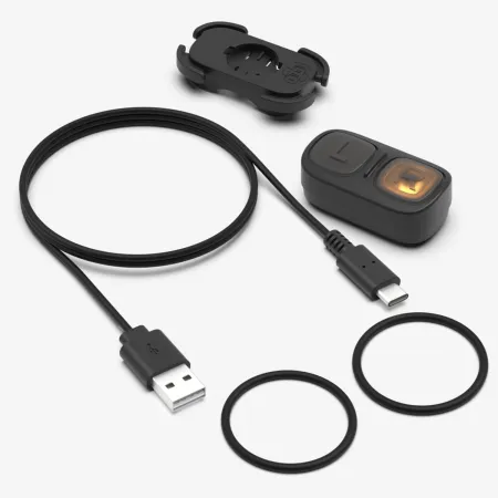 Telecommande pour feux de casque vélo - Controle facile au guidon - LUMOS