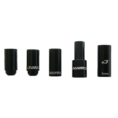 Embouts de gaine de frein route Elite Link - Lot de 12 noirs - JAGWIRE