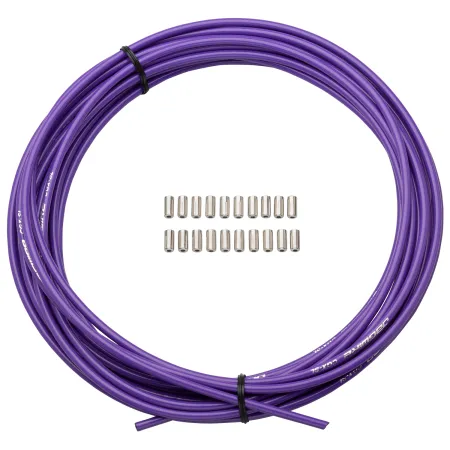 Gaine de frein vélo lubrifiée 5mm - Bobine 10m violette - JAGWIRE