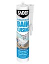 Mastic silicone Bains & Cuisine 280ml incolore - SADER - Equipe Ton camping-car - 3549212481711