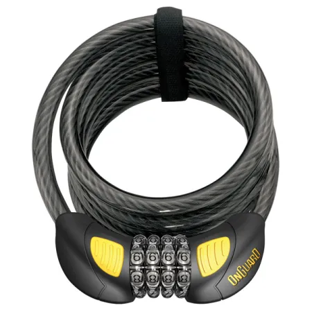 Antivol combinaison vélo Doberman phosphorescent - Visible la nuit et securise - ONGUARD