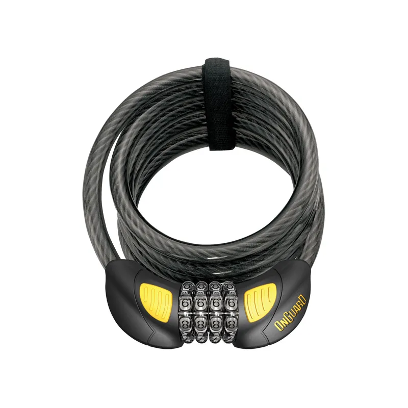 Antivol combinaison vélo Doberman phosphorescent - Visible la nuit et securise - ONGUARD