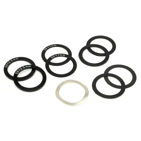 Kit d'entretoises pour boîtier BB30 - Ajustement précis du montage - ENDURO BEARINGS