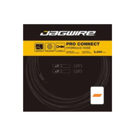 Durite hydraulique frein vélo orange - Connexion rapide freinage fiable - JAGWIRE