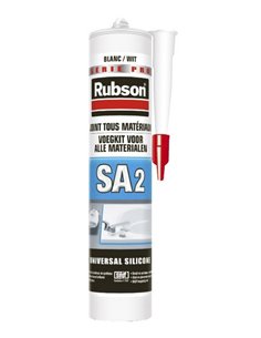 Mastic Sa2 Sanitaire Blanc 280ml - RUBSON - Equipe Ton camping-car - 3178040408609