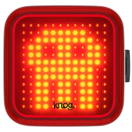 Feu arrière de vélo rechargeable USB - Visibilité renforcée en ville - KNOG