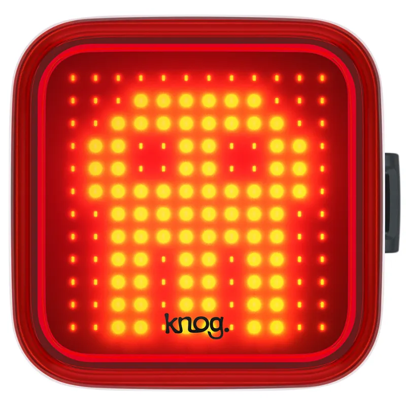 Feu arrière de vélo rechargeable USB - Visibilité renforcée en ville - KNOG