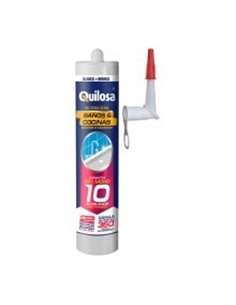 mastic silicone sanitaire acide désignation cartouche de 280 mlcouleur blanc - Equipe Ton camping-car - 8411729124502