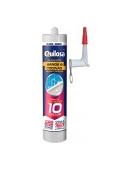 mastic silicone sanitaire acide désignation cartouche de 280 mlcouleur blanc - Equipe Ton camping-car - 8411729124502