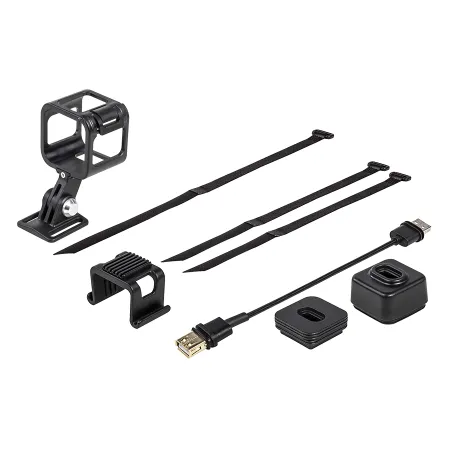 Support de casque vélo pour éclairage - Fixation compacte - TOPEAK