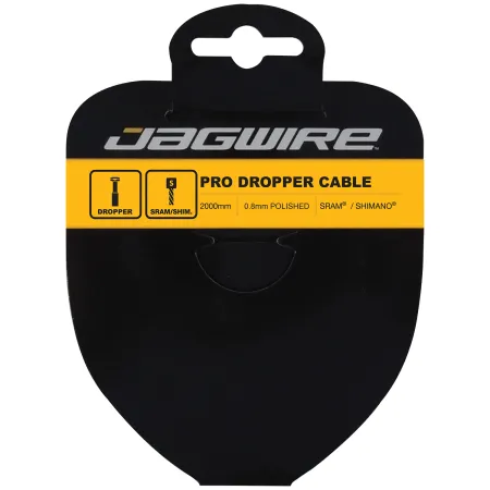 Câble intérieur de tige de selle télescopique - Inox poli haute glisse - JAGWIRE