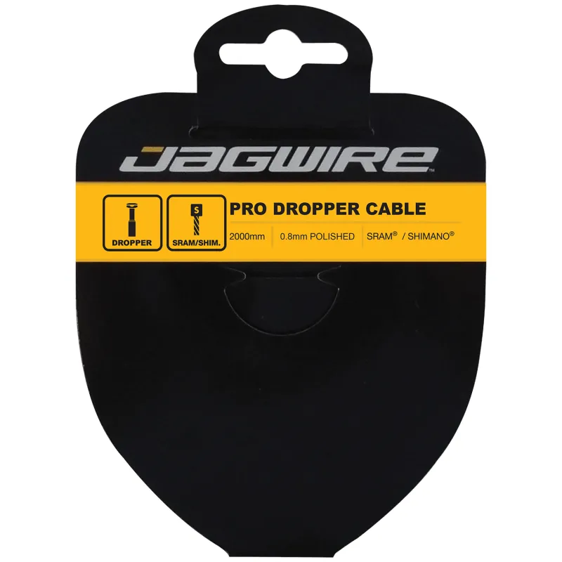 Câble intérieur de tige de selle télescopique - Inox poli haute glisse - JAGWIRE