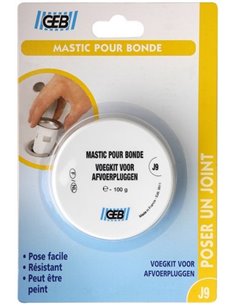 Mastic d'étanchéité Pour Bonde 100g Salle de bains104018 - GEB - Equipe Ton camping-car - 3283981040181