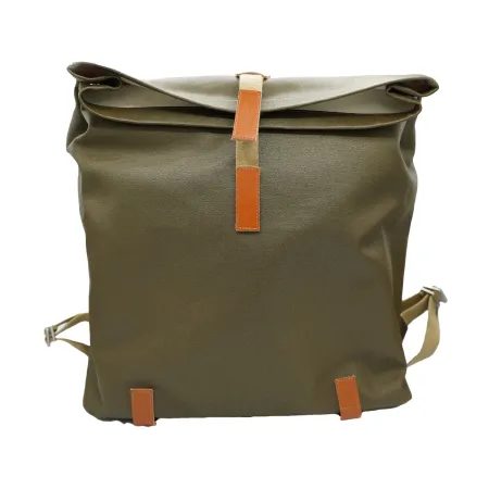 Sac porte-bagages velo cuir 26L vert mousse - Grande capacite urbaine - BROOKS