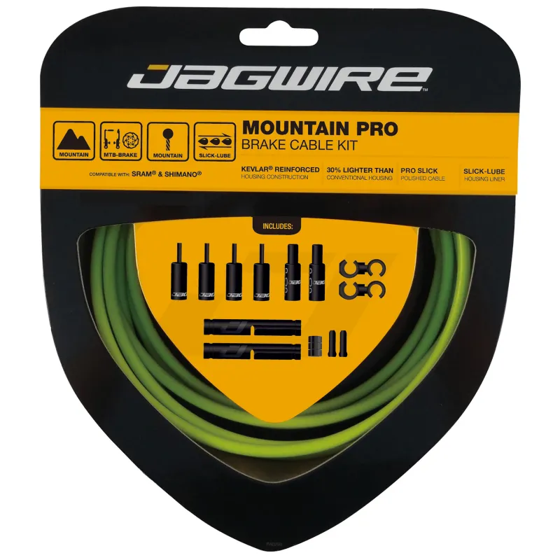 Kit de câbles de frein vélo VTT - Freinage précis et fiable - JAGWIRE