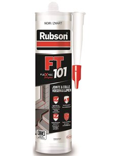 Mastic Ft101 Noir        280ml - RUBSON - Equipe Ton camping-car - 3178040631670